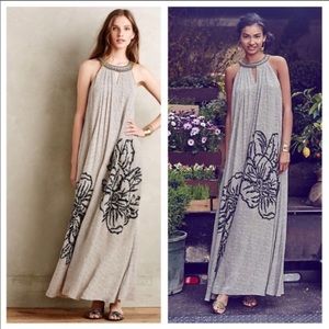 Anthropologie maxi dress